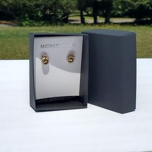 NWT Michael Kors Gold Earrings